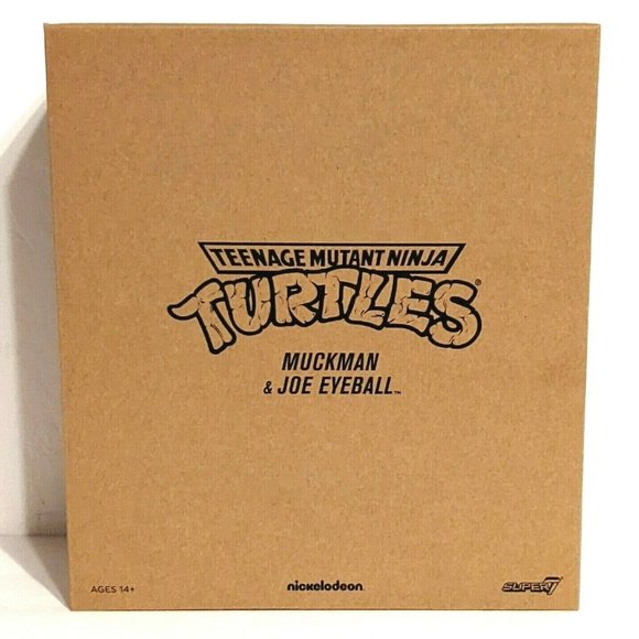 Super7 Ultimates Muckman and Joe Eyeball TMNT 6" Action Figures Teenage Mutant - Picture 10 of 11